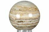 Polished Banded Lace Agate Sphere #328002-1